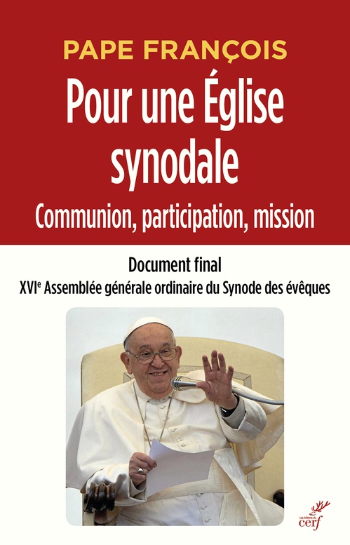 Couverture ebook de Pour une Eglise synodale : communion, participation, mission, de Pape François