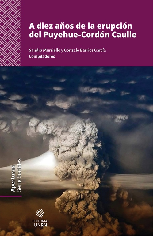ebook cover of A diez años de la erupción del Puyehue-Cordón Caulle, by
