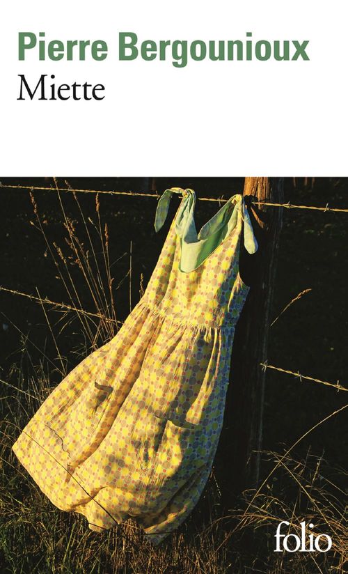 ebook cover of Miette, by Pierre Bergounioux