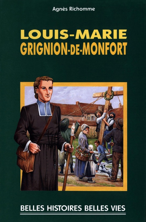 Couverture ebook de Saint Louis-Marie Grignion-de-Montfort, de Agnès Richomme