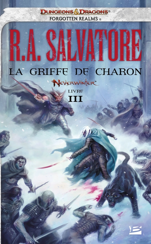 Couverture ebook de Neverwinter, T3 : La Griffe de Charon, de R. A. Salvatore
