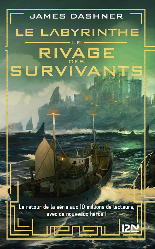ebook cover of Le Labyrinthe - Tome 1 Le rivage des survivants, by James Dashner