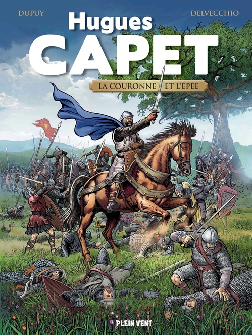 Couverture ebook de Hugues Capet, de Beniamino Delvecchio
