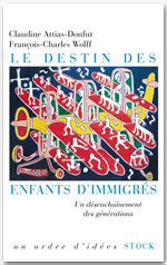 Couverture ebook de Le destin des enfants d'immigrés, de Attias-Donfut/Wolff