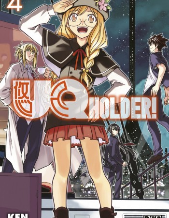ebook cover of UQ Holder! T04, by Ken Akamatsu