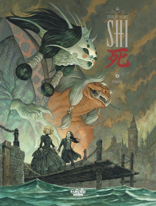 Couverture ebook de SHI - Volume 3 - Revenge!, de Zidrou