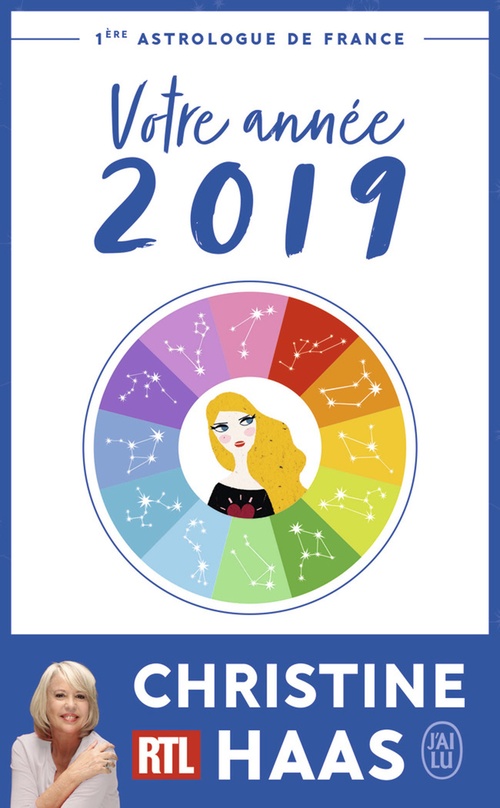 Couverture ebook de Votre année 2019, de Christine Haas