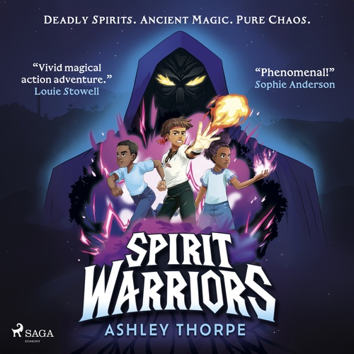 Couverture audiobook de Spirit Warriors: A fast-paced, middle-grade fantasy adventure, perfect for Percy Jackson fans, de Ashley Thorpe
