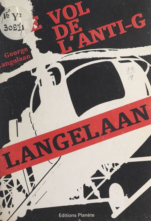 Couverture ebook de Le vol de l'anti-G, de George Langelaan