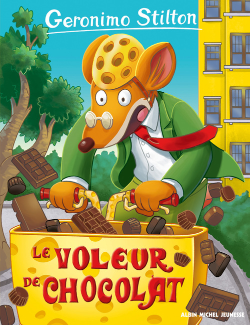 Couverture ebook de Le Voleur de chocolat, de Geronimo Stilton