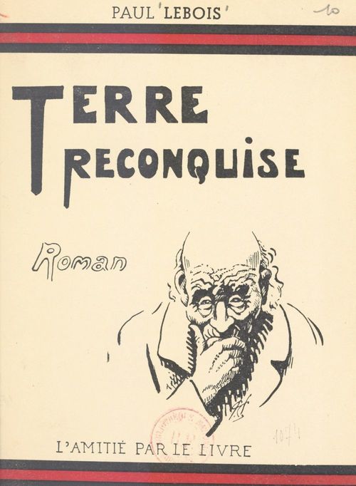 ebook cover of Terre reconquise, by Paul Lebois