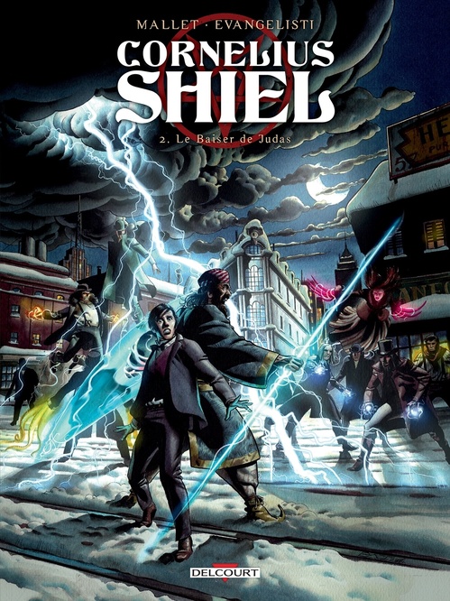 ebook cover of Cornélius Shiel T02 - Le baiser de Judas, by Patrizio Evangelisti, Patrick Mallet