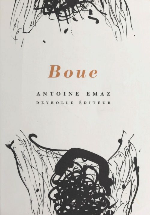 Couverture ebook de Boue, de Antoine Emaz