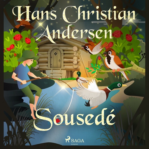 audiobook cover of Sousedé, by H.C. Andersen