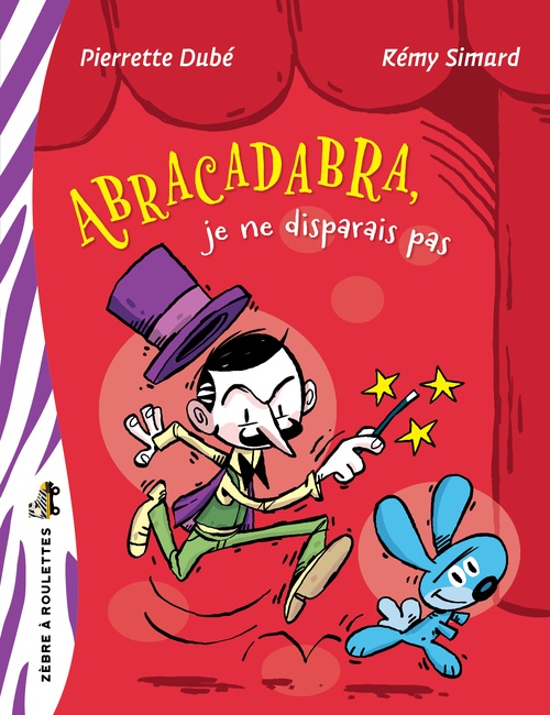 Couverture ebook de Abracadabra, je ne disparais pas, de Pierrette Dube