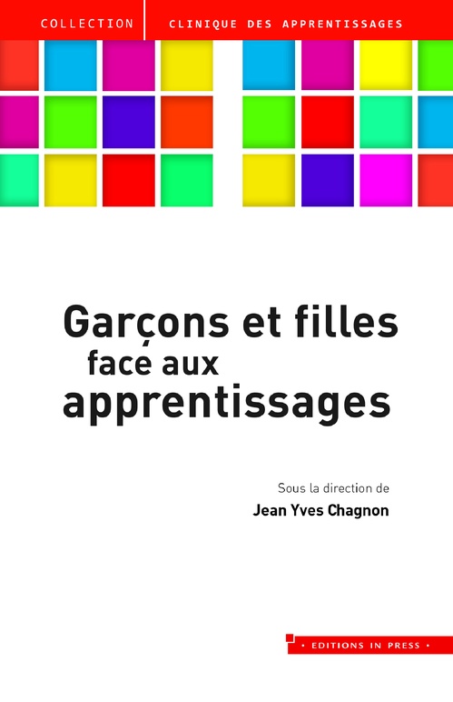 ebook cover of Garçons et fille face aux apprentissages, by Jean Yves Chagnon
