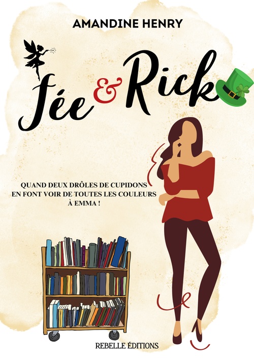 Couverture ebook de Fée & Rick, de Amandine Henry