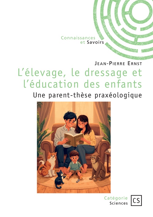 Couverture ebook de L'élevage, le dressage et l'éducation des enfants, de Jean-Pierre Ernst