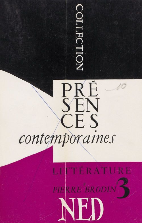 ebook cover of Courants et thèmes principaux de la littérature française contemporaine, by Pierre Brodin