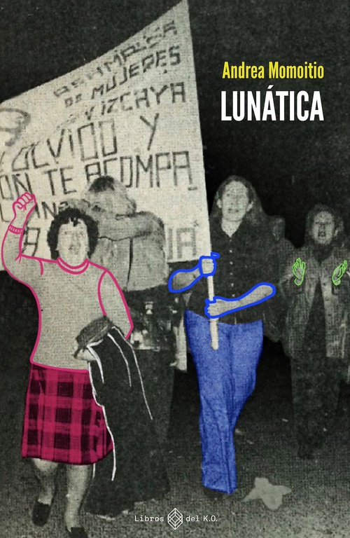 ebook cover of Lunática, by Andrea Momoitio