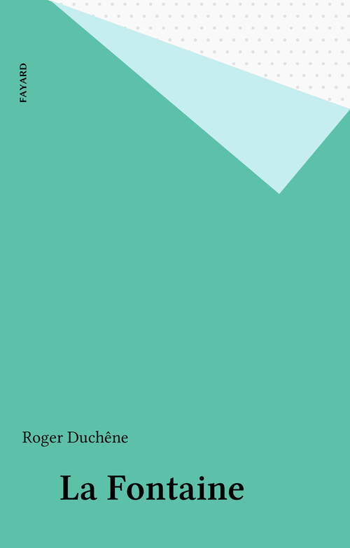 ebook cover of La Fontaine, by Roger Duchene