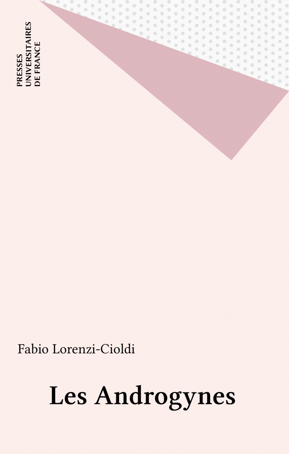 ebook cover of Les Androgynes, by Fabio Lorenzi-cioldi