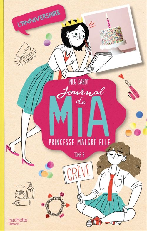 ebook cover of Journal de Mia - Tome 5 - L'anniversaire, by Meg Cabot