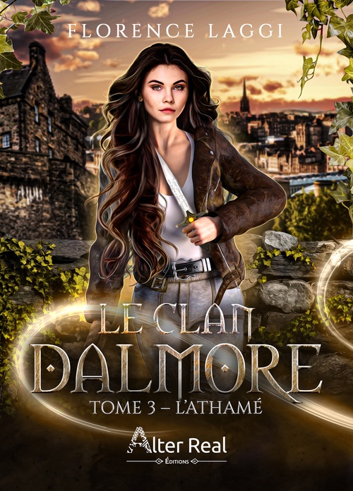Couverture ebook de L'Athamé, de Florence Laggi