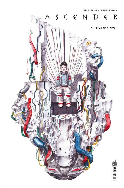 ebook cover of Ascender - Tome 3 - Le mage digital, by Jeff Lemire, Dustin Nguyen