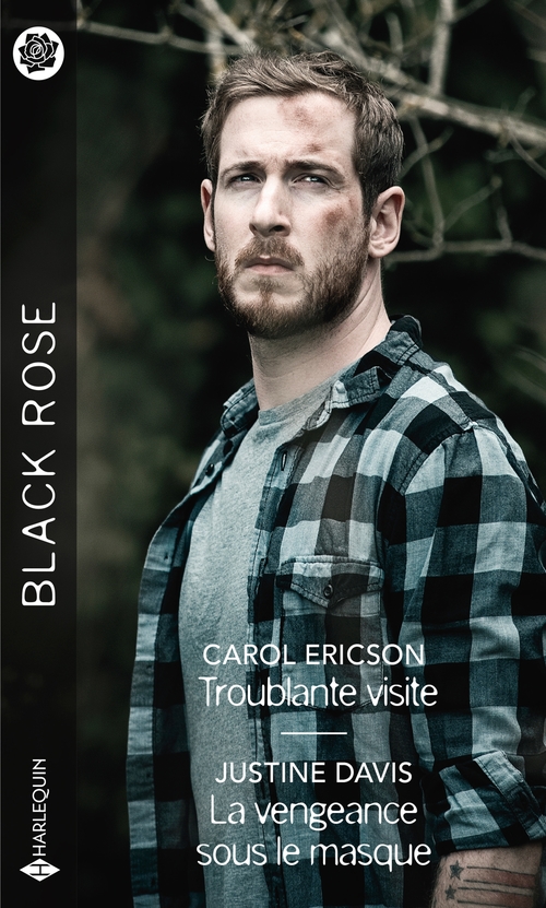 ebook cover of Troublante visite - La vengeance sous le masque, by Justine Davis, Carol Ericson
