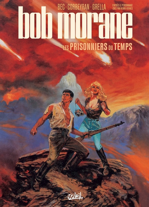 Couverture ebook de Bob Morane T02 - Les Prisonniers du temps, de Eric Corbeyran