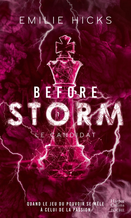 ebook cover of Before Storm - T1 : Le candidat, by Emilie Hicks