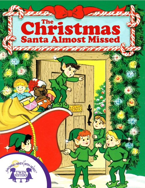 Couverture ebook de The Christmas Santa Almost Missed, de Cathy East Dubowski