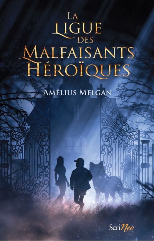ebook cover of La ligue des malfaisants héroïques, by Amelius Melgan