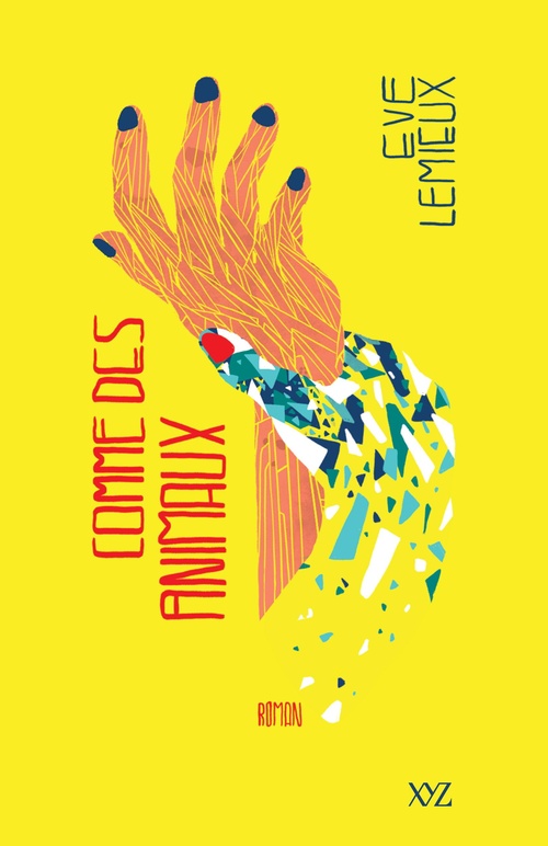 Couverture ebook de Comme des animaux, de Lemieux Eve