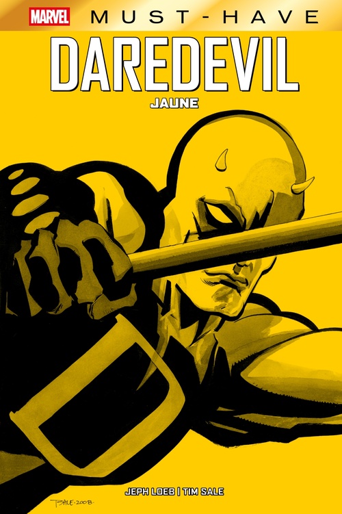 ebook cover of Best of Marvel (Must-Have) : Daredevil - Jaune, by Jeph Loeb, Tim Sale