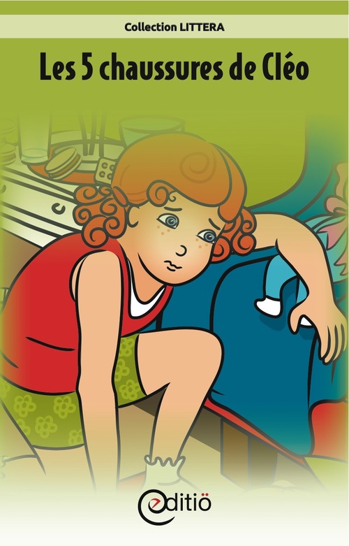 ebook cover of Les 5 chaussures de Cléo, by Claire St-Onge