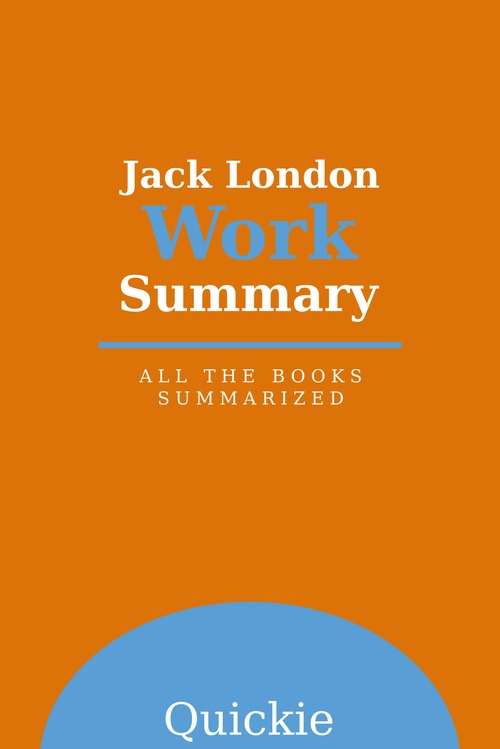 Couverture ebook de Jack London Work Summary, de Viteuf