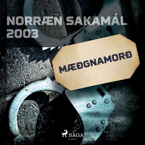 audiobook cover of Mæðgnamorð, by Ýmsir