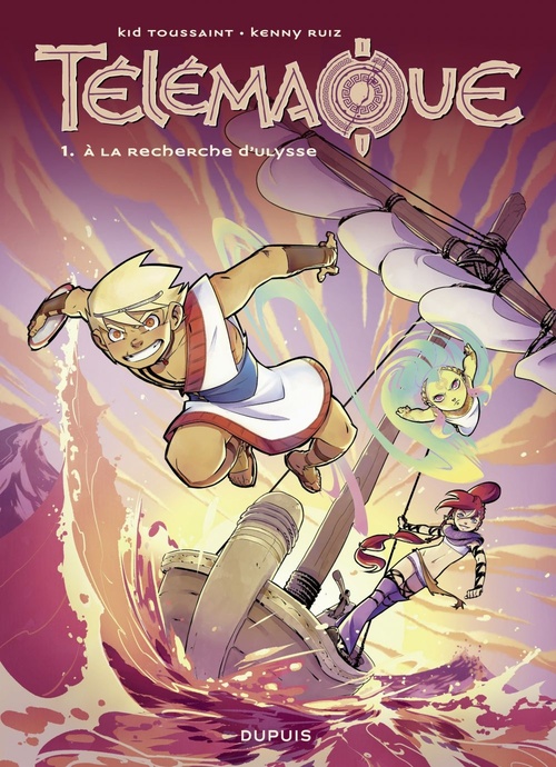 Couverture ebook de Télémaque - tome 1 - À la recherche d'Ulysse, de Kid Toussaint, Kenny Ruiz