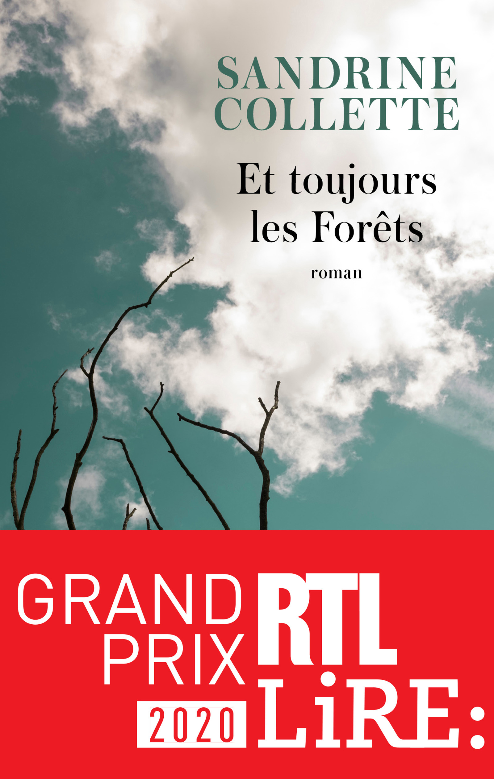 Couverture ebook de Et toujours les forêts, de Sandrine Collette