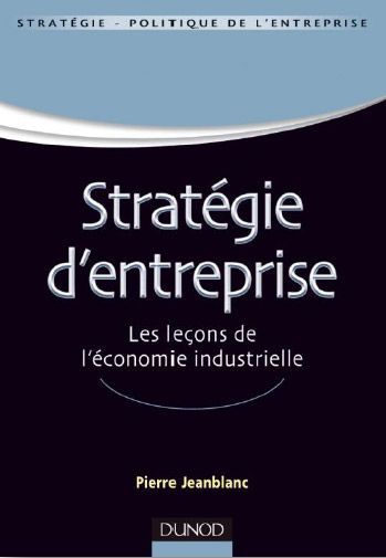 Couverture ebook de Analyse stratégique, de Pierre Jeanblanc