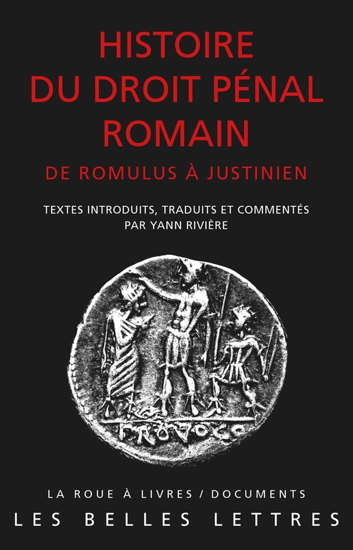 ebook cover of Histoire du droit pénal romain, by Yann Rivière