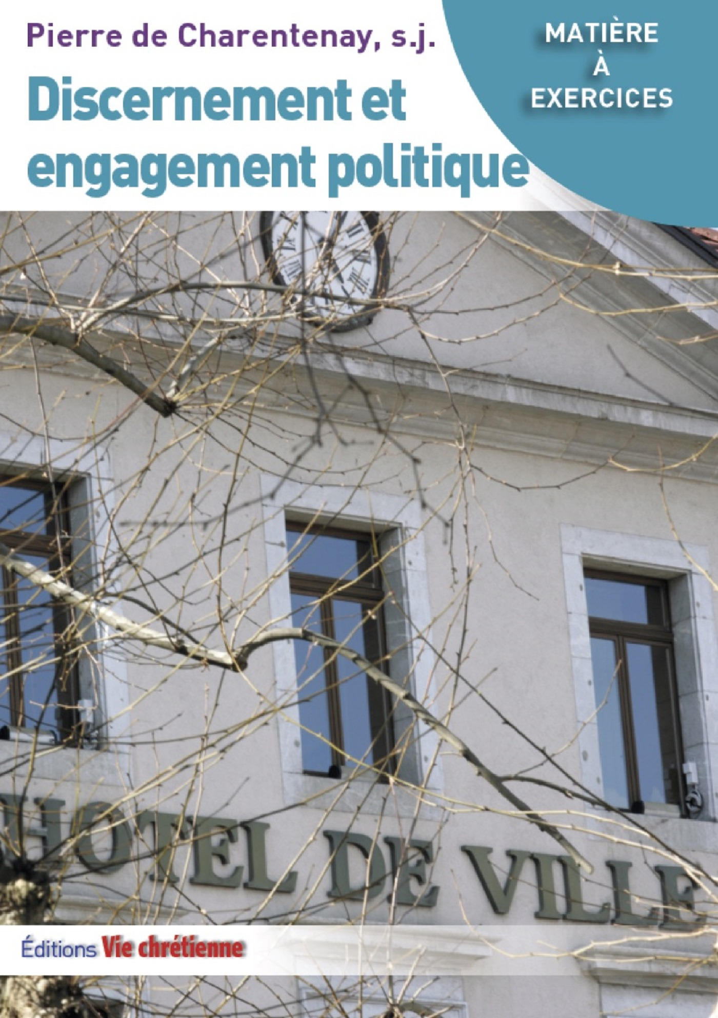 Couverture ebook de Discernement et engagement politique, de Pierre de Charentenay