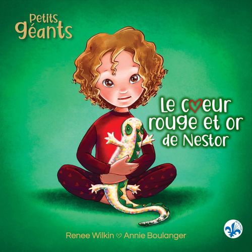 audiobook cover of Le coeur rouge et or de Nestor, by Annie Boulanger, Renée Wilkin