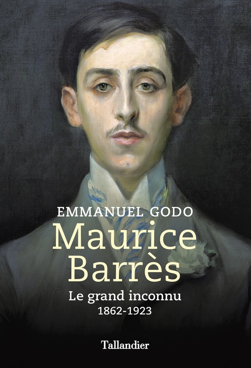 Couverture ebook de Maurice Barrès, de Emmanuel Godo