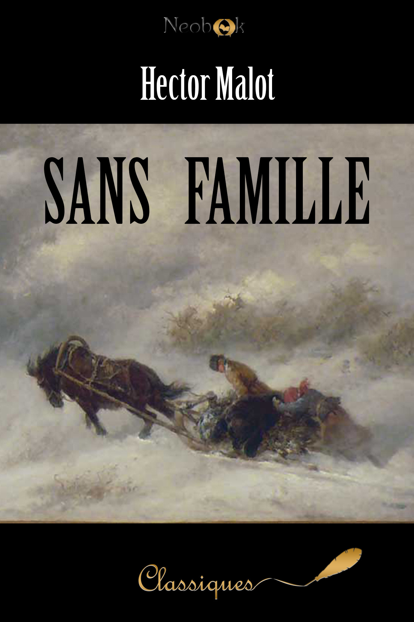 ebook cover of Sans famille, by Hector Malot