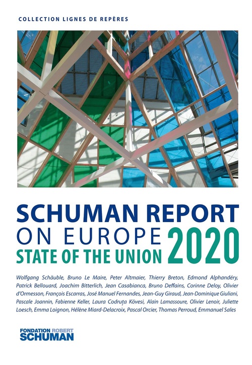Couverture ebook de Schuman report on Europe, de Pascale Joannin