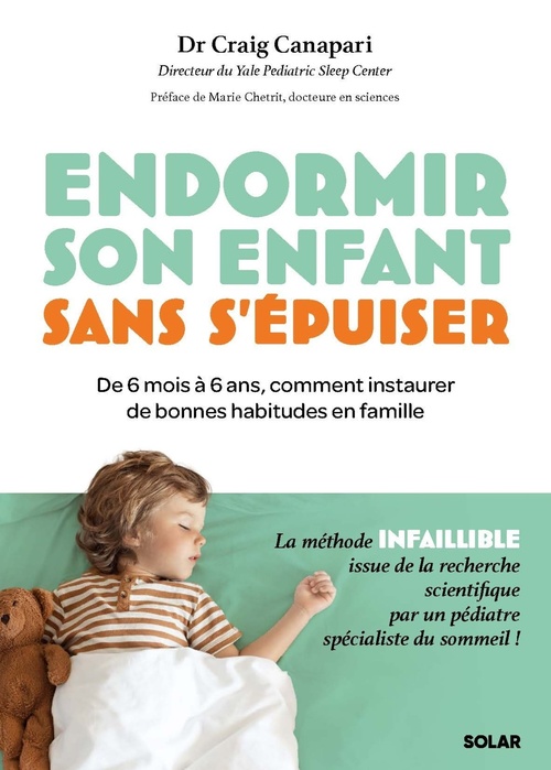 Couverture ebook de Endormir son enfant sans s'épuiser, de Craig Canapari