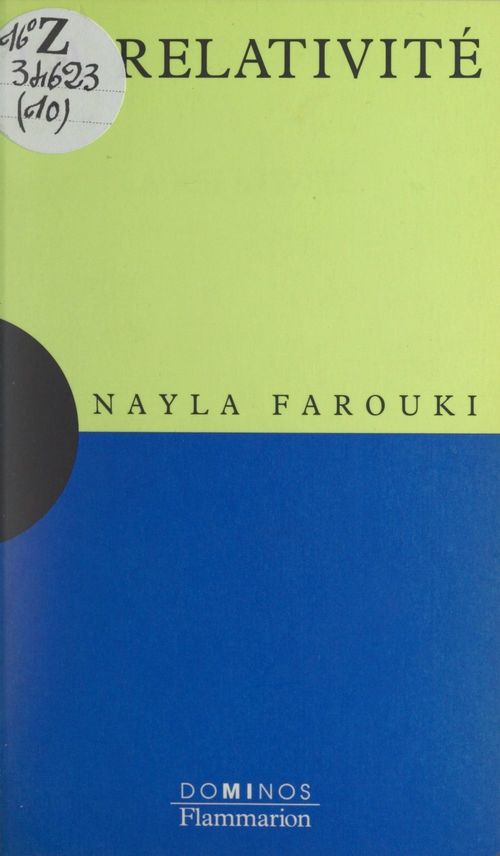 ebook cover of La relativité, by Nayla Farouki